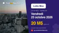 Résultats du Lotto Max du vendredi 23 octobre 2026 : numéros gagnants et Maxplus